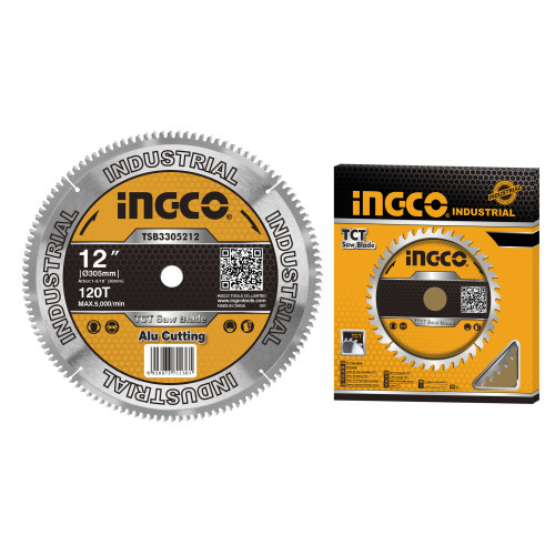 Диск пильный по алюминию 305х30 мм 120Т INGCO TSB3305212 INDUSTRIAL