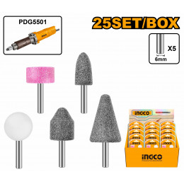 Набор насадок шлифовальных SUPER INGCO AKB0502