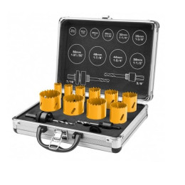 Набор биметаллических коронок INGCO AKH0121