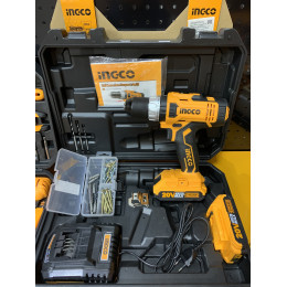 Аккумуляторный ударный шуруповерт 20B Li-ion, 55Hm 23+1+1 INGCO CIDLI2003 INDUSTRIAL