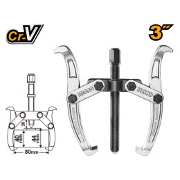 Съемник с двумя захватами 75мм INGCO HGP08023 INDUSTRIAL