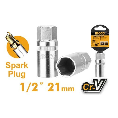 Головка для свечей зажигания 6 гр, 21 мм, 1/2\