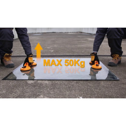 Стеклодомкрат двойной 115м 50 кг INGCO HSU025001