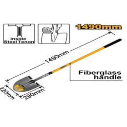 Лопата INGCO HSSLH2214 INDUSTRIAL