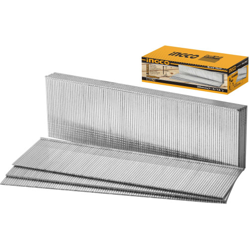 Гвозди 18GA 1.25х1х5.7 для пневматического нейлера 20 мм INGCO ANA18201