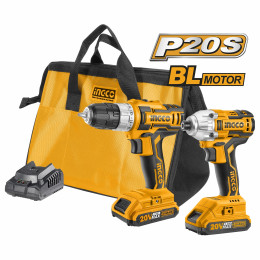 Набор шуруповерт и ударный винтоверт INGCO CKLI2006 INDUSTRIAL