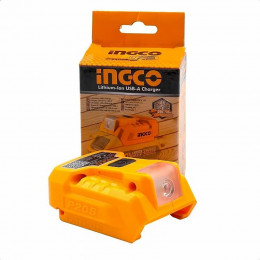 Фонарь и USB адаптер для аккумулятора P20S INGCO CUCLI2022