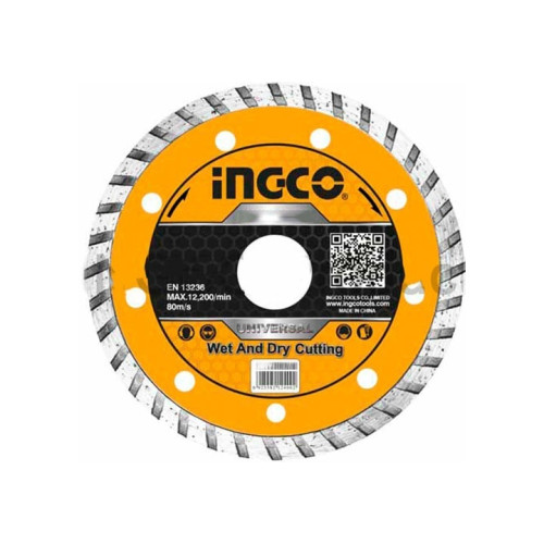 Диск алмазный турбо 125 мм INGCO DMD031251 INDUSTRIAL