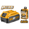 Аккумуляторная батарея Li-Ion 20 В, 4 Ач INGCO FBLI2002 INDUSTRIAL