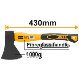 Топор 1 кг INGCO HAX02010008