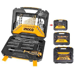 Набор сверл и насадок-бит 67 предметов INGCO HKTAC010671 INDUSTRIAL