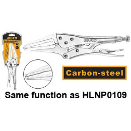 Клещи зажимные удлиненные 230 мм INGCO HLNP0209