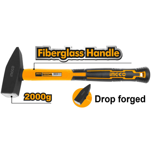 Молоток слесарный 2000 г INGCO HMH882000