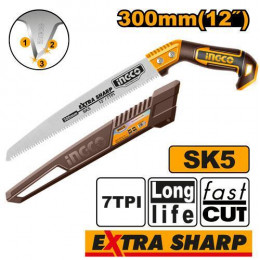Садовая пила прямая 300 мм, SK5, 7TPI SUPER INGCO HPS3006 INDUSTRIAL