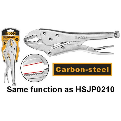 Клещи зажимные 250 мм INGCO HSJP0110