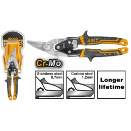 Универсальные ножницы по металлу 250 мм INGCO HTSN2610L INDUSTRIAL