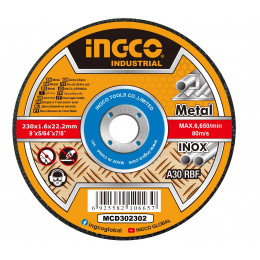 Круг отрезной 41 230х1.6х22 A 30 RBF INGCO MCD302302