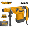 Перфоратор 1200Вт SDS-Max 2-10Дж кейс INGCO RH1200428 INDUSTRIAL