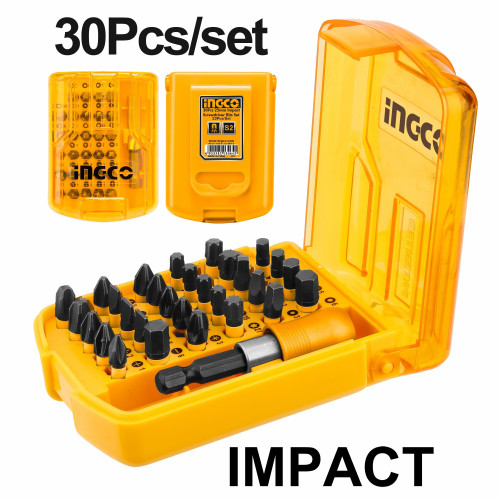 Набор ударных бит IMPACT 30 шт. INGCO AKSD68303 INDUSTRIAL