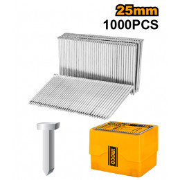 Гвоздь по бетону ST 25 мм 1000шт INGCO ANA01251