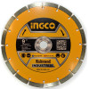 Диск алмазный сегментный 230х10х2,2х22мм INGCO DMD012301 INDUSTRIAL
