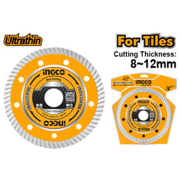 Диск алмазный ультратонкий сегментированный 115х8х0.8х20/22мм INGCO DMD031151HT INDUSTRIAL