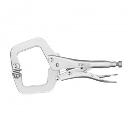 Зажимные клещи С-образные с фиксатором 280 мм. INGCO HCCLW0211