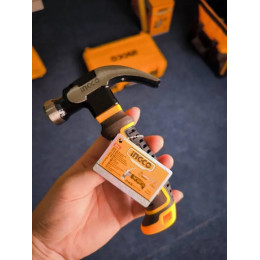 Мини молоток-гвоздодер 220гр. SUPER INGCO HCH81008D