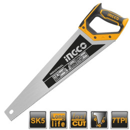 Ножовка по дереву 450 мм INGCO HHAS28450 INDUSTRIAL