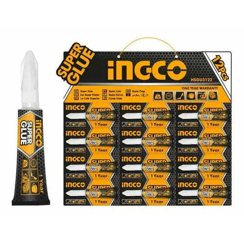 Супер клей 3 гр. INGCO HSGU3122