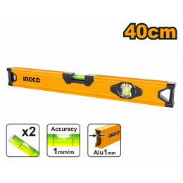 Уровень строительный 400 мм INGCO HSL58040