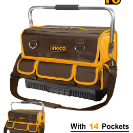 Сумка для инструментов 14 карман INGCO HTBGL05 INDUSTRIAL