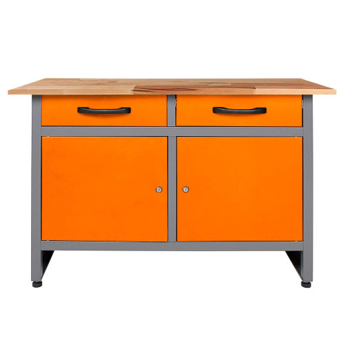 Стол-верстак для мастерской BAUMEISTER BTC-006 ORANGE