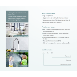 Насосная (мини) станция вихревая AE750 GRANDFAR