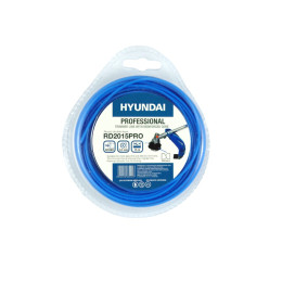 Леска для триммера HYUNDAI RD-2015 PRO 2,0мм*15м,двухсл.круг.