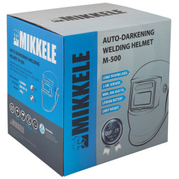 Маска сварщика M-500, синяя