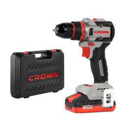 Дрель-шуруповерт аккумуляторная CROWN CT21128HMX-2 BMC