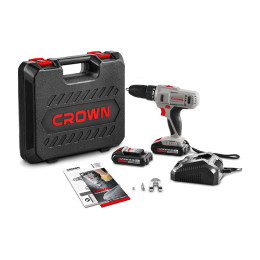 Дрель-шуруповерт аккумуляторная CROWN CT21056L-1.5 BMC