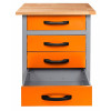 Стол-верстак для мастерской BAUMEISTER BTC-005 ORANGE