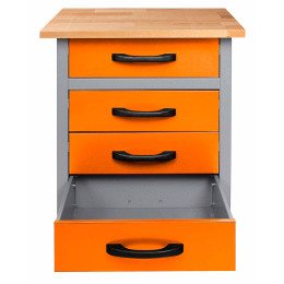 Стол-верстак для мастерской BAUMEISTER BTC-005 ORANGE