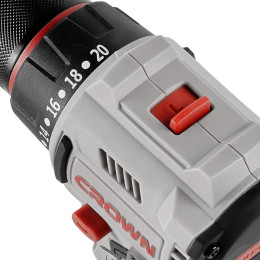 Дрель-шуруповерт аккумуляторная CROWN CT21129HMX-2 BMC