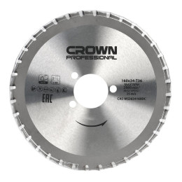 Пильный диск по металлу CROWN CAS-MS3634160DC (для CROWN CT25030HX)