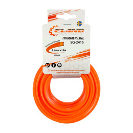 Леска для триммера ELAND SQ-2415 2,4мм*15м,квадрат.