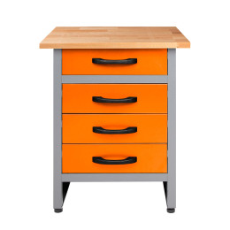 Стол-верстак для мастерской BAUMEISTER BTC-005 ORANGE