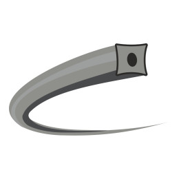 Леска для триммера HYUNDAI DS-2015 PRO 2,0мм*15м,двухсл.квадрат.