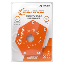 Угольник магнитный для сварки 23кг   EL 2302 ELAND