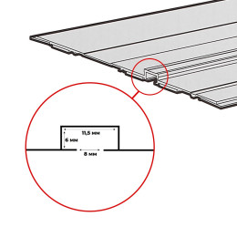 Шина направляющая CROWN CAXS-BA140