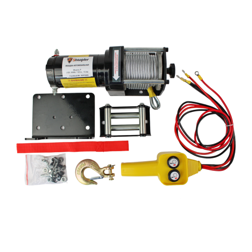 Лебедка электрическая автомобильная Shtapler P (J) (12В 3000lb 1361кг/13,5м)