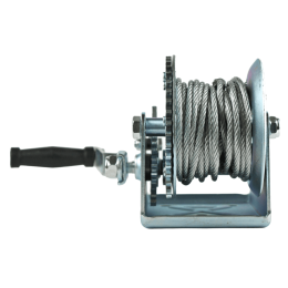 Лебедка ручная барабанная Shtapler FD-3000 (1360кг, 20м, трос)