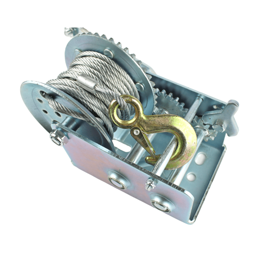 Лебедка ручная барабанная Shtapler FD-3000 (1360кг, 20м, трос)